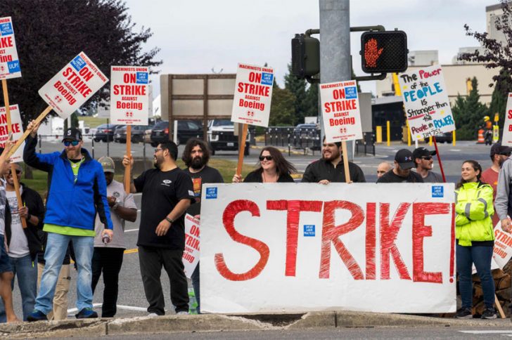 Boeing strike