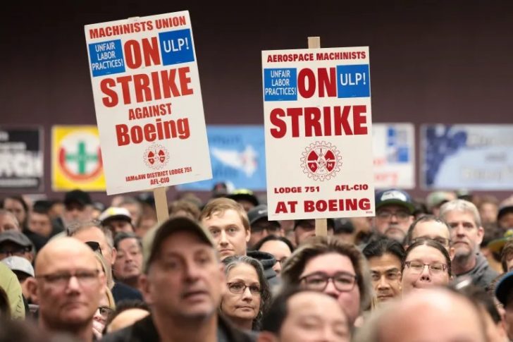 Boeing strike